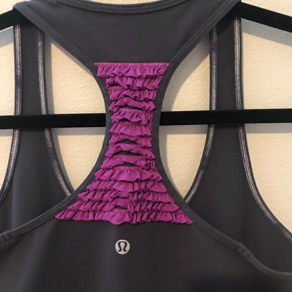 Lululemon Cool Racerback Ruffle Tank - Picture 2 of 3